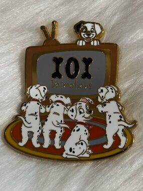 Loungefly 101 Dalmatians Pups Television TV Show Dog Puppy BoxLunch Disney Pin